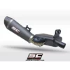 SC Project B36A MB34C Conic Muffler Carbon fiber with Carbon Fiber End Cap For BMW F 900 R (2020 2021)