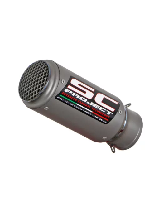 SC Project CR T B25A T36TR Muffler Titanium with Titanium mesh on Exit Pipe For BMW S 1000RR (2017 2018)
