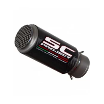 SC Project CR T B27A T36CR Muffler Carbon fiber with Titanium Mesh on Exit Pipe For S 1000R (2017 2020)