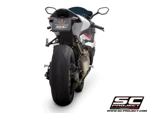 SC Project CR T B33A 50TR Muffler Titanium with Titanium mesh on exit muffler for BMW S 1000 RR(2019 20)BS4 6