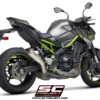 SC Project S1 GP K34A T43T Muffler Titanium (Carbon Protection INCLUDED) For Kawasaki Z900 BS4 (2020) 2