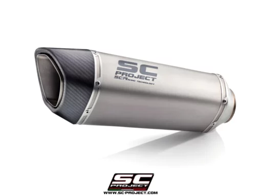 SC Project SC1 R B33B 90C Muffler Carbon fiber with End Cap for BMW S 1000 RR 3