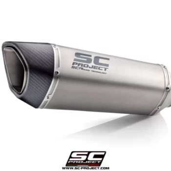 SC Project SC1 R B33B 90T Muffler Titanium with Carbon fiber end cap for BMW S 1000 RR
