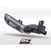 SC Project SC1 R B36B MB90C Muffler Carbon fiber with carbon fiber End Cap For BMW F 900 R (2020 2021)