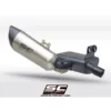 SC Project SC1 R B36B MB90T Muffler Titanium with Carbon fiber End Cap For BMW F 900 R (2020 2021)