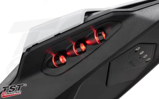 TST In Tail LED Integrated Tail Light Red For BMW S1000RR 2023 2