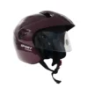 TVS Open Face Helmet Purple 2