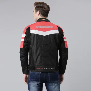 TVS Racing Challenger 3 Layer Red Riding Jacket 2