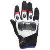 TVS Racing City Black White Riding Gloves 4