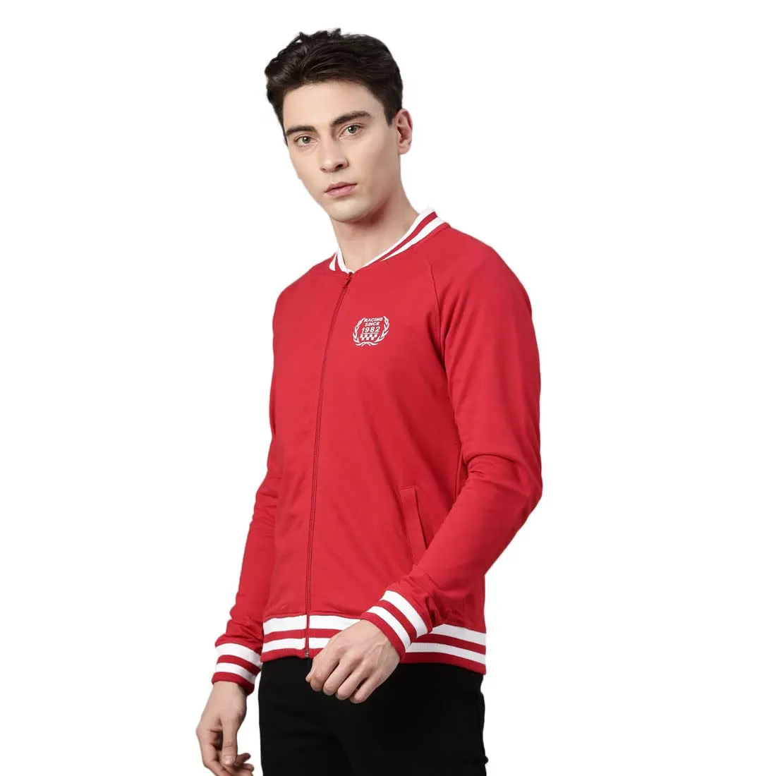 TVS Racing City Urban Bomber Red Jacket 4