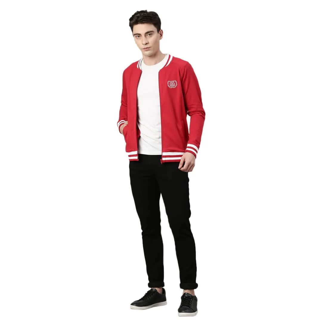 TVS Racing City Urban Bomber Red Jacket 5