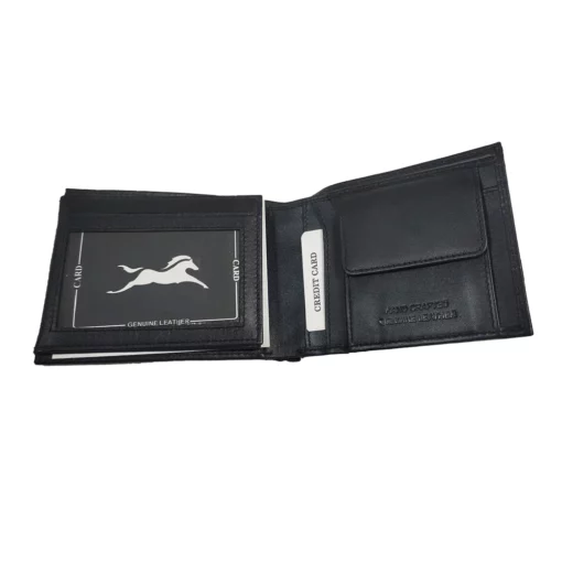 TVS Racing Leather Premium Black Wallet 3