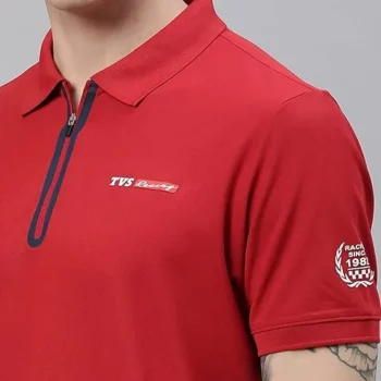 TVS Racing Red Polo T Shirt 2