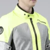 TVS Racing Road Zipper Neon Riding Jacket 8