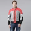 TVS Racing Road Zipper Red Riding Jacket 