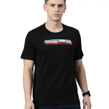 TVS Racing Tribe Round Neck Black 1982 Tee Shirt