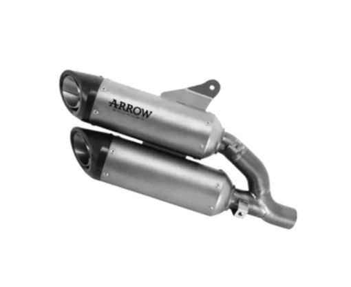 Arrow Exhaust Muffler Round Sil Titanium Ducati Monster 937 (21 22) 1