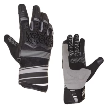 BBG Snell Grey Black Gloves