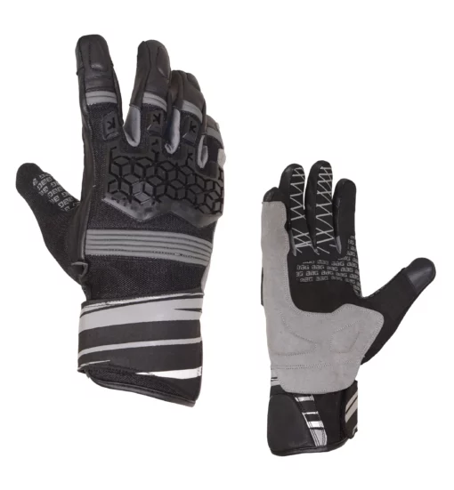 BBG Snell Grey Black Gloves