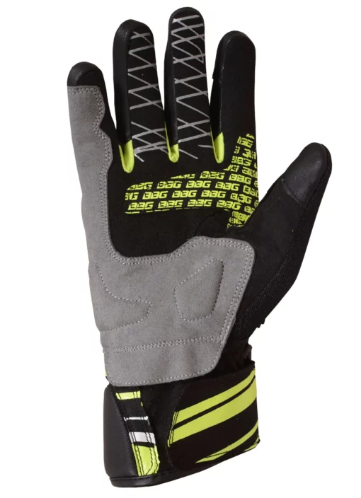 BBG Snell Neon Black Gloves 3