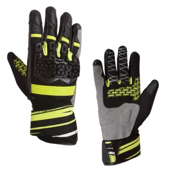 BBG Snell Neon Black Gloves