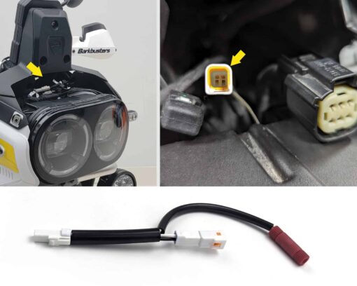 DENALI Switched Power Wiring Adapter for Ducati Desert X 2