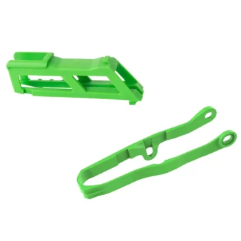 Polisport Chain Guide Slider Kit for Kawasaki KX450F Green