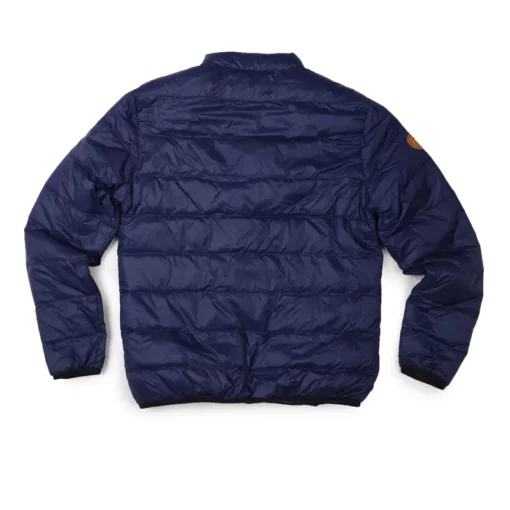 Royal Enfeild Down Quilted Navy Jacket 7