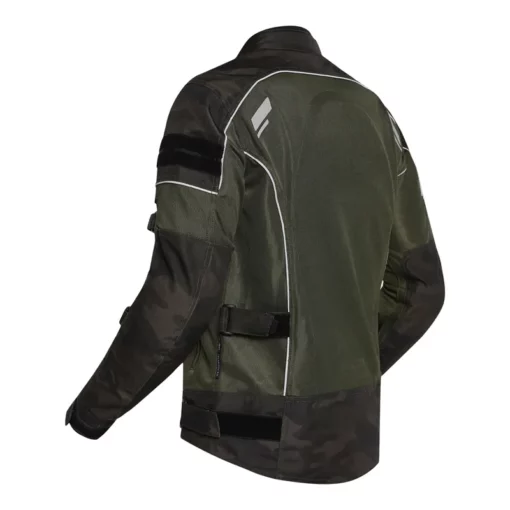 Royal Enfield Streetwind V3 Olive Riding Jacket|Custom Elements