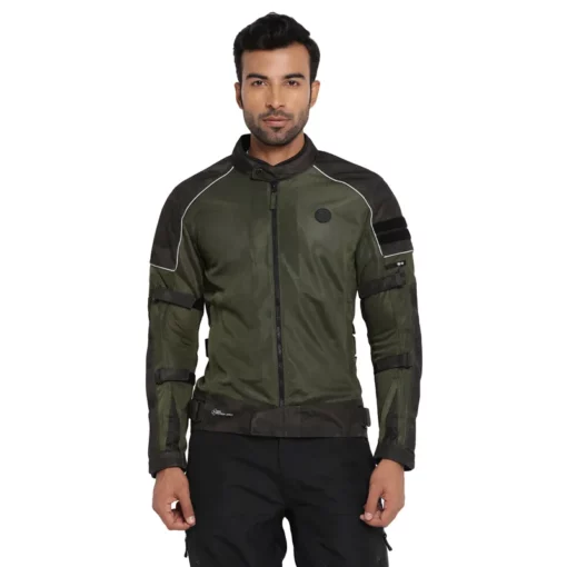 Royal Enfield Streetwind V3 Olive Riding Jacket 4