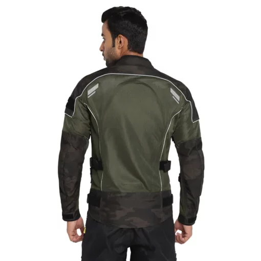 Royal Enfield Streetwind V3 Olive Riding Jacket 5