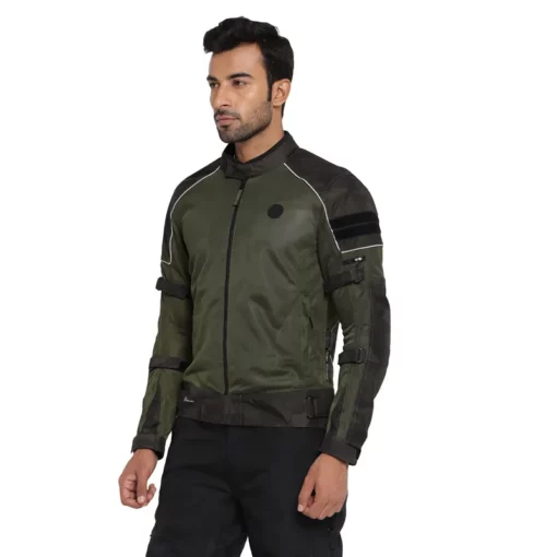 Royal Enfield Streetwind V3 Olive Riding Jacket 6