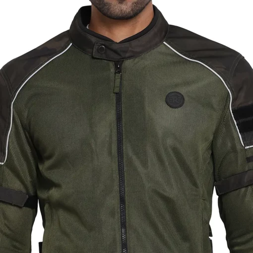 Royal Enfield Streetwind V3 Olive Riding Jacket 7