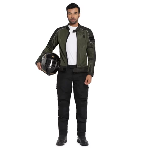 Royal Enfield Streetwind V3 Olive Riding Jacket 8