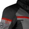 Rynox Stealth Air Pro Black Red Riding Jacket 3