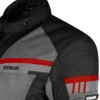 Rynox Stealth Air Pro Black Red Riding Jacket 4