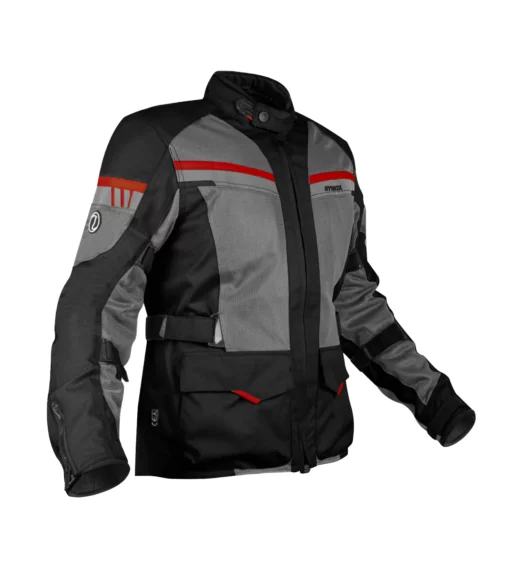 Rynox Stealth Air Pro Black Red Riding Jacket