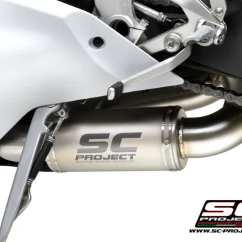 SC Project D35A LT41T Half system 2 1 with S1 Muffler for Ducati Panigale V2 (2020 2022)