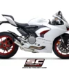 SC Project D35A LT41T Half system 2 1 with S1 Muffler for Ducati Panigale V2 (2020 2022) 4