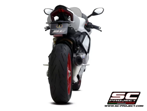 SC Project D35A LT41T Half system 2 1 with S1 Muffler for Ducati Panigale V2 (2020 2022) 5
