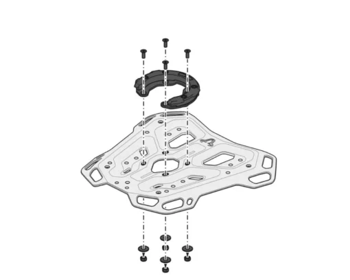 SW Motech Adventure Luggage Rack for Ducati Desert X8