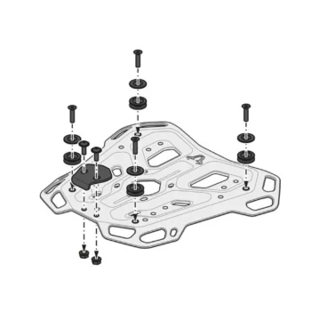 SW Motech Adventure Luggage Rack for Ducati Multistrada V4 2