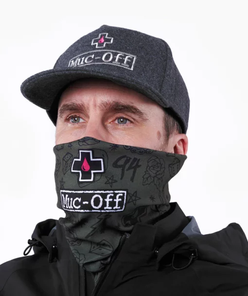 Muc Off Green Punk Neck Gaiter 2