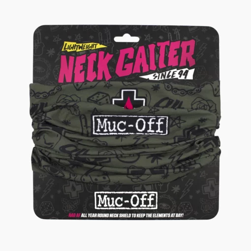 Muc Off Green Punk Neck Gaiter