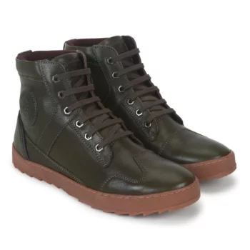 Royal Enfield Ascendere Olive Riding Boots