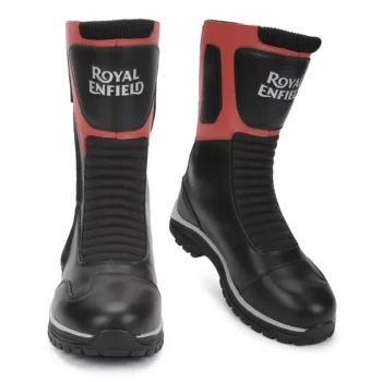 Royal Enfield E 39 Mid Red Riding Boot