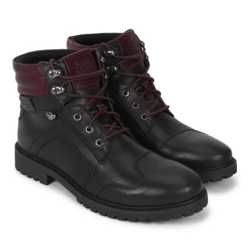 Royal Enfield Marshall Charcoal Riding Boots