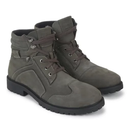 Royal Enfield Marshall Grey Riding Boots