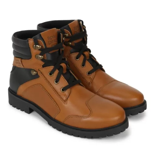 Royal Enfield Marshall Tan Riding Boots