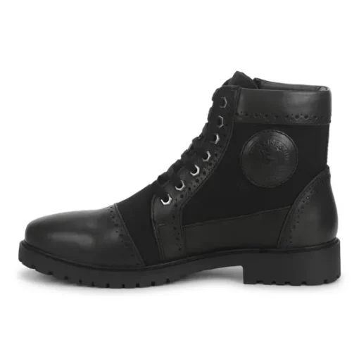 Royal Enfield Military Vibe Black Riding Boots 5